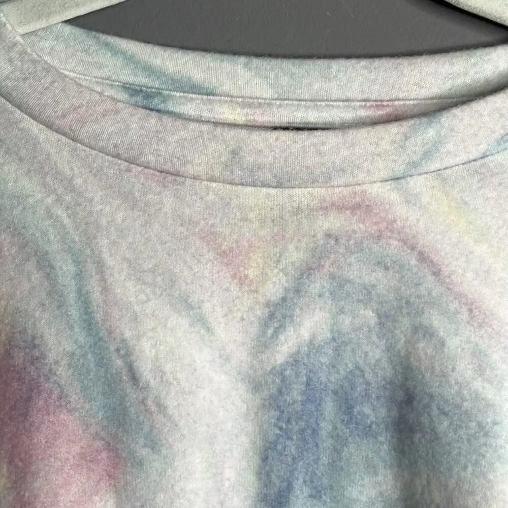 Wild Fable Pastel Tie Dye Pullover Sweatshirt Size Small - Picture 5 of 8